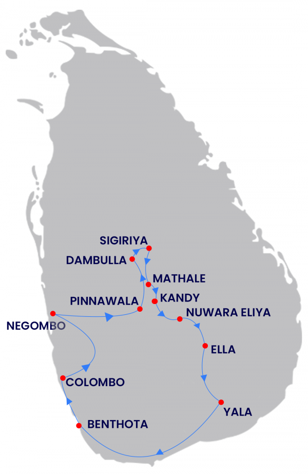 Package Route Map
