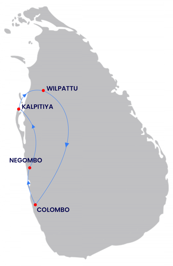 Package Route Map